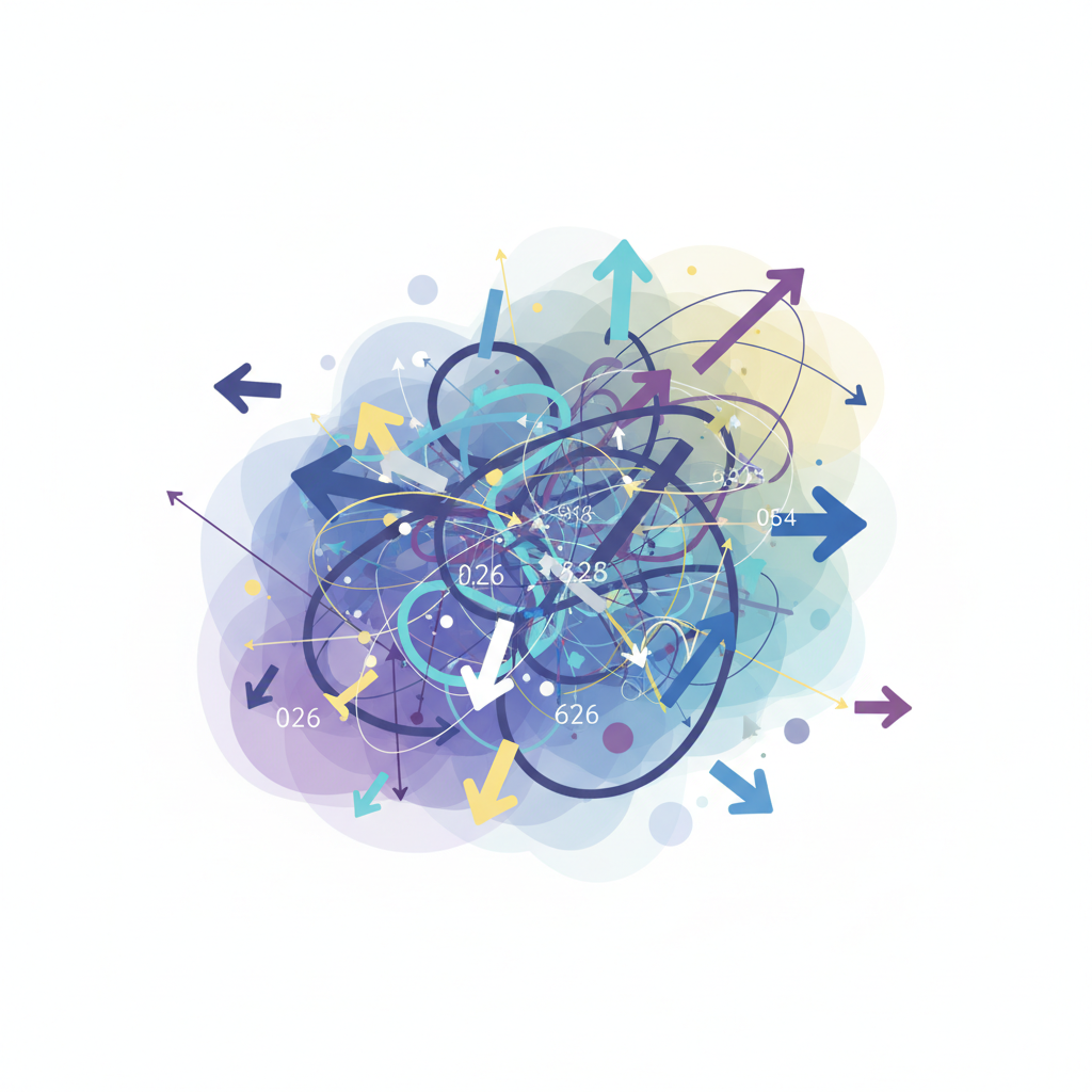 A confusing and overwhelming ads dashboard with various metrics pointing in different directions