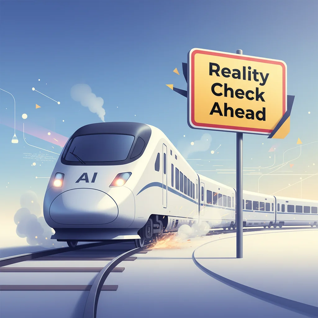 An illustrated hype train labeled